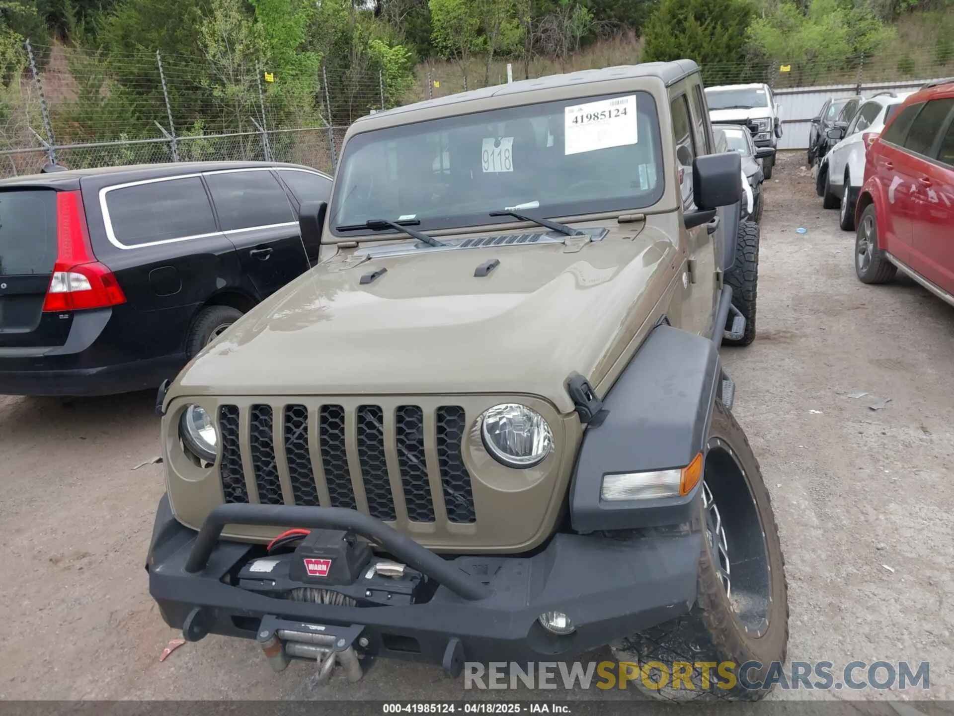 13 fotografías del automóvil dañado 1C6HJTAG6LL194671 JEEP GLADIATOR 2020