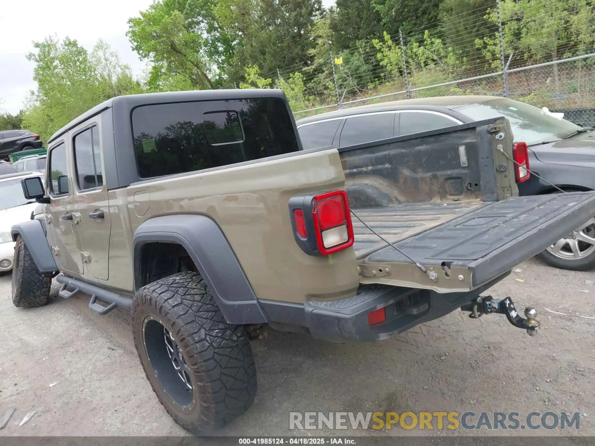 3 fotografías del automóvil dañado 1C6HJTAG6LL194671 JEEP GLADIATOR 2020