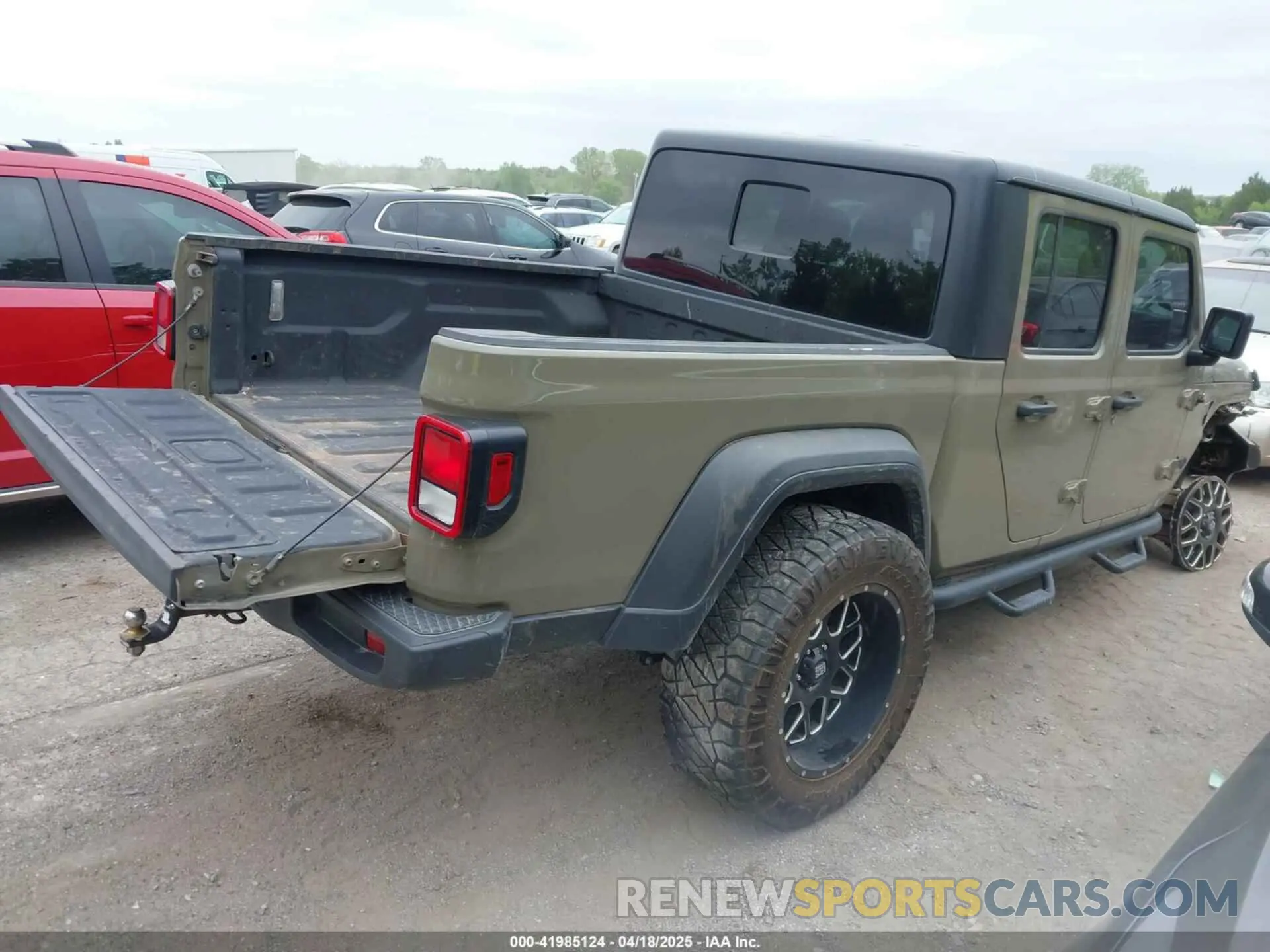 4 fotografías del automóvil dañado 1C6HJTAG6LL194671 JEEP GLADIATOR 2020