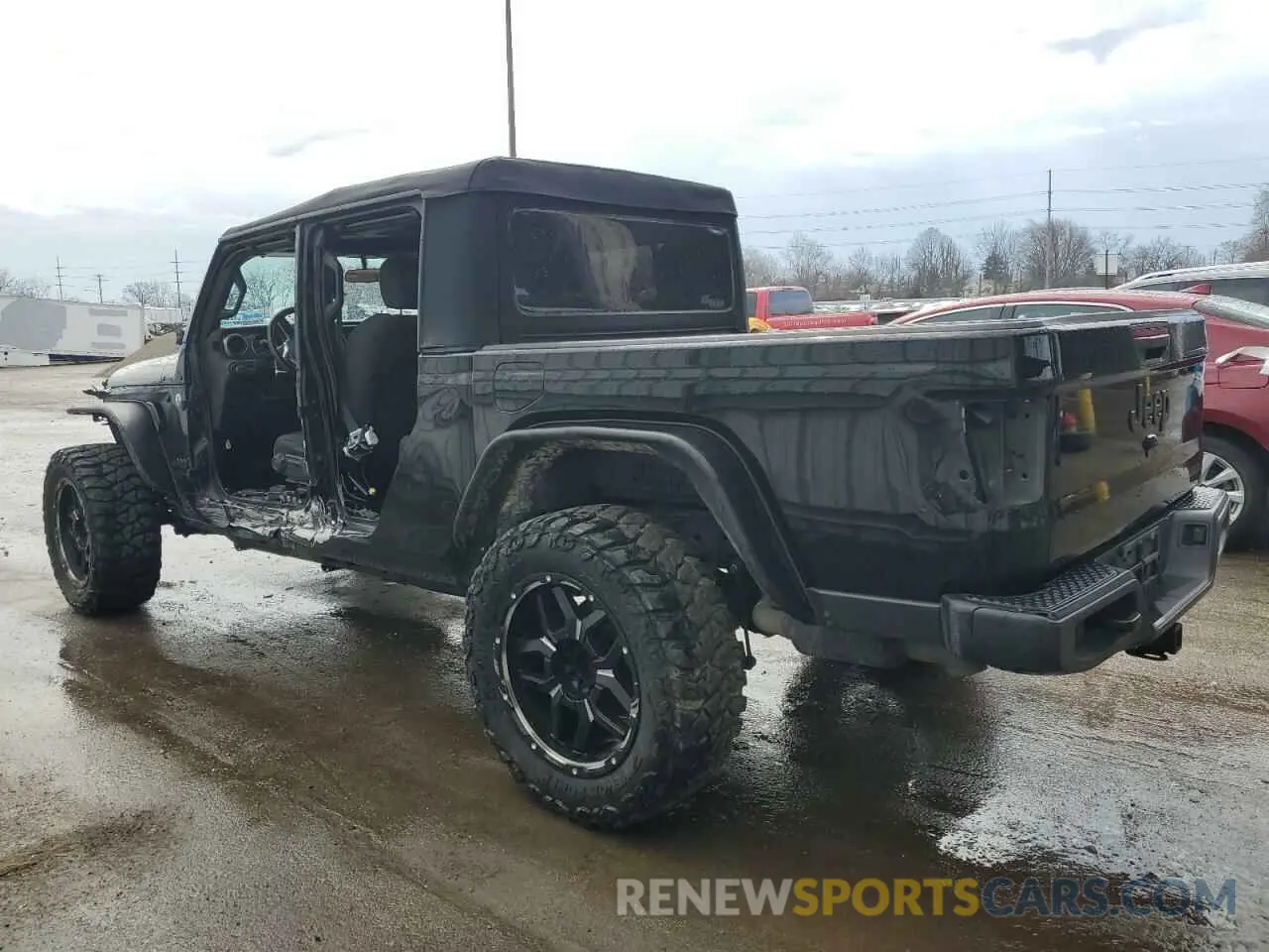 2 fotografías del automóvil dañado 1C6HJTAG8LL113153 JEEP GLADIATOR 2020
