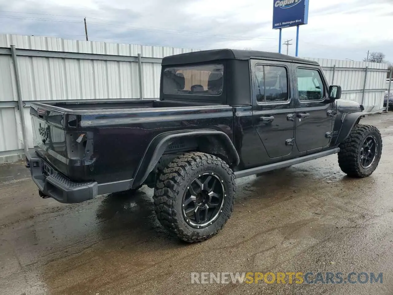3 fotografías del automóvil dañado 1C6HJTAG8LL113153 JEEP GLADIATOR 2020