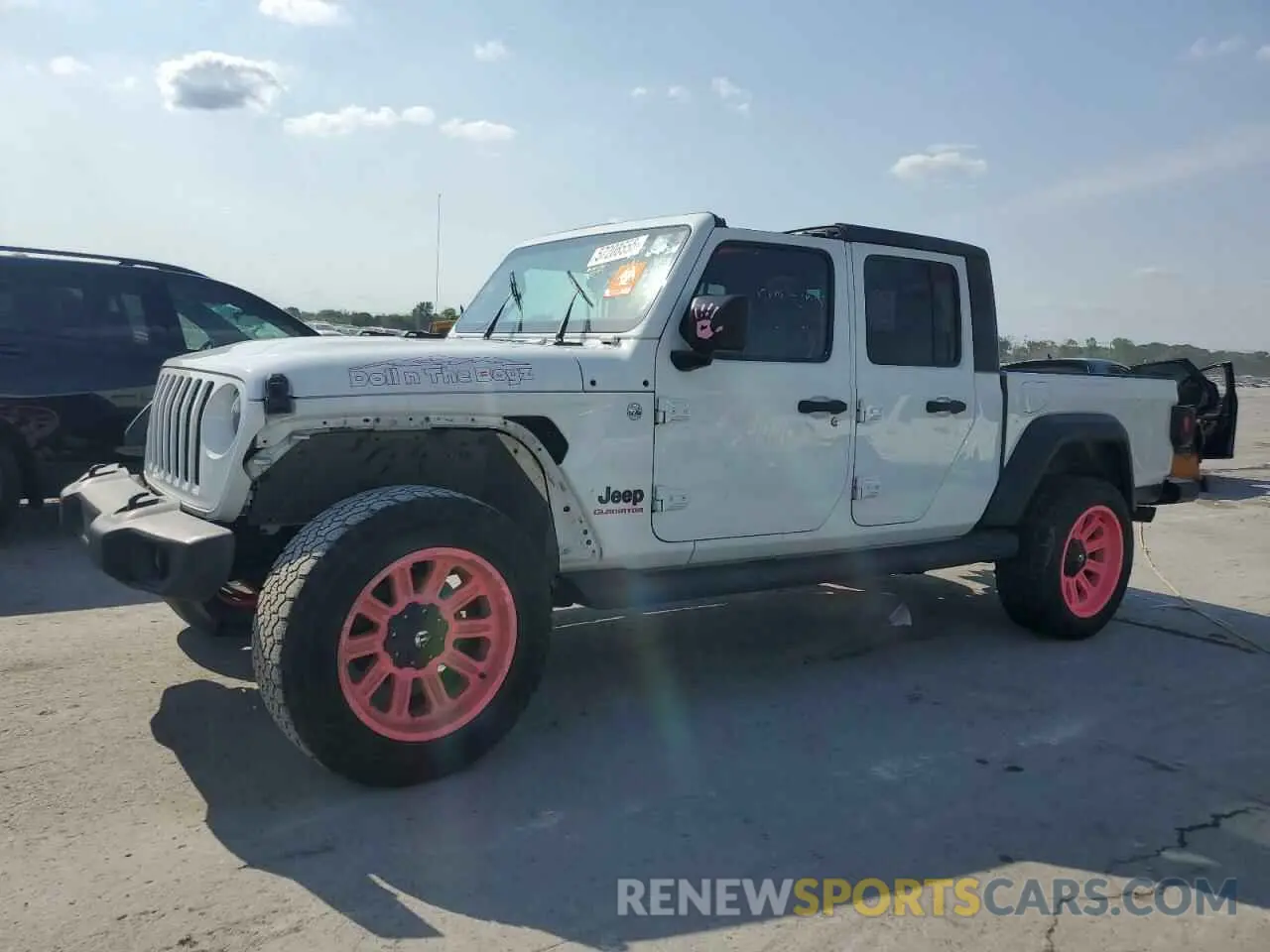 1 fotografías del automóvil dañado 1C6HJTAG8LL121995 JEEP GLADIATOR 2020