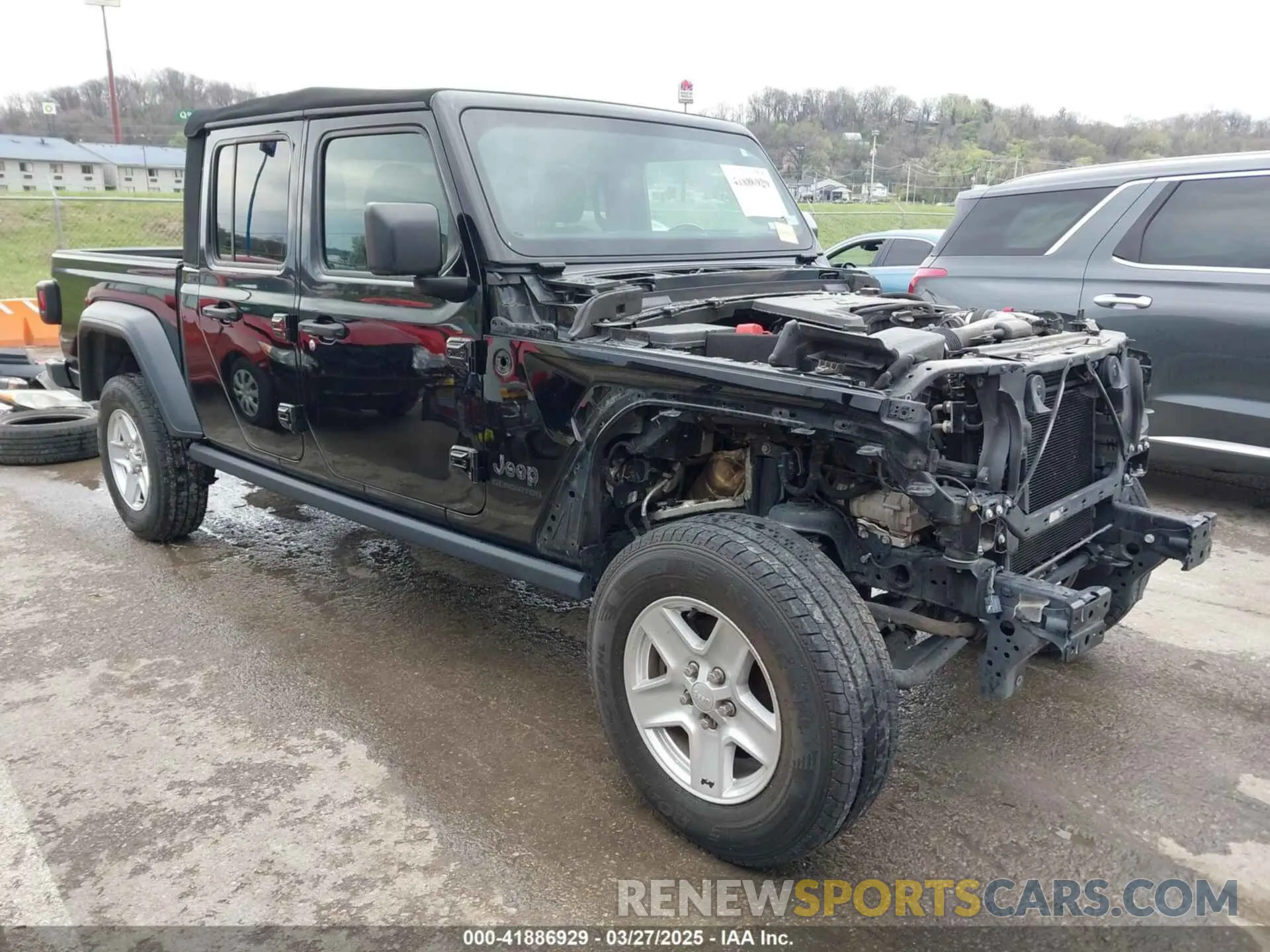 1 fotografías del automóvil dañado 1C6HJTAG8LL122726 JEEP GLADIATOR 2020