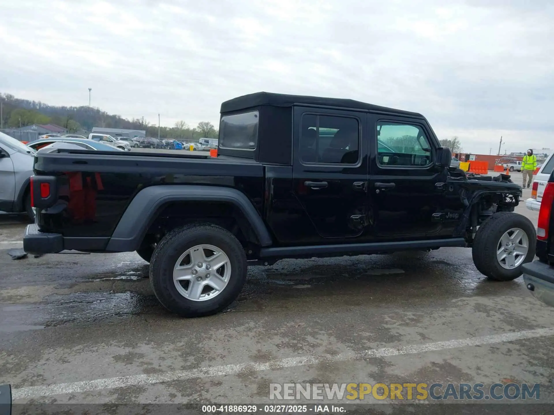 14 fotografías del automóvil dañado 1C6HJTAG8LL122726 JEEP GLADIATOR 2020
