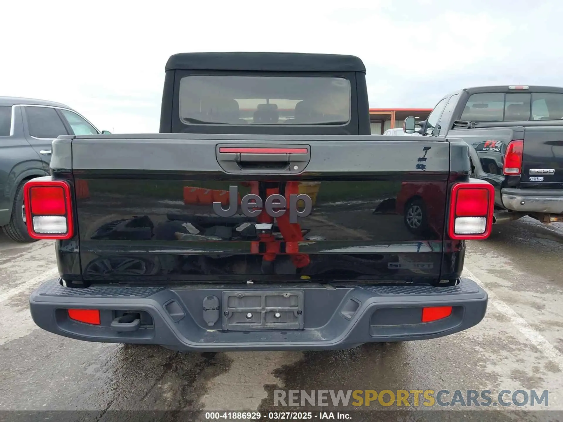 17 fotografías del automóvil dañado 1C6HJTAG8LL122726 JEEP GLADIATOR 2020