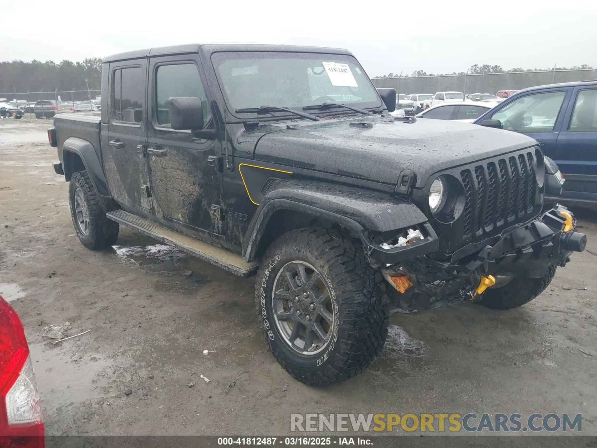 1 fotografías del automóvil dañado 1C6HJTAG8LL180092 JEEP GLADIATOR 2020
