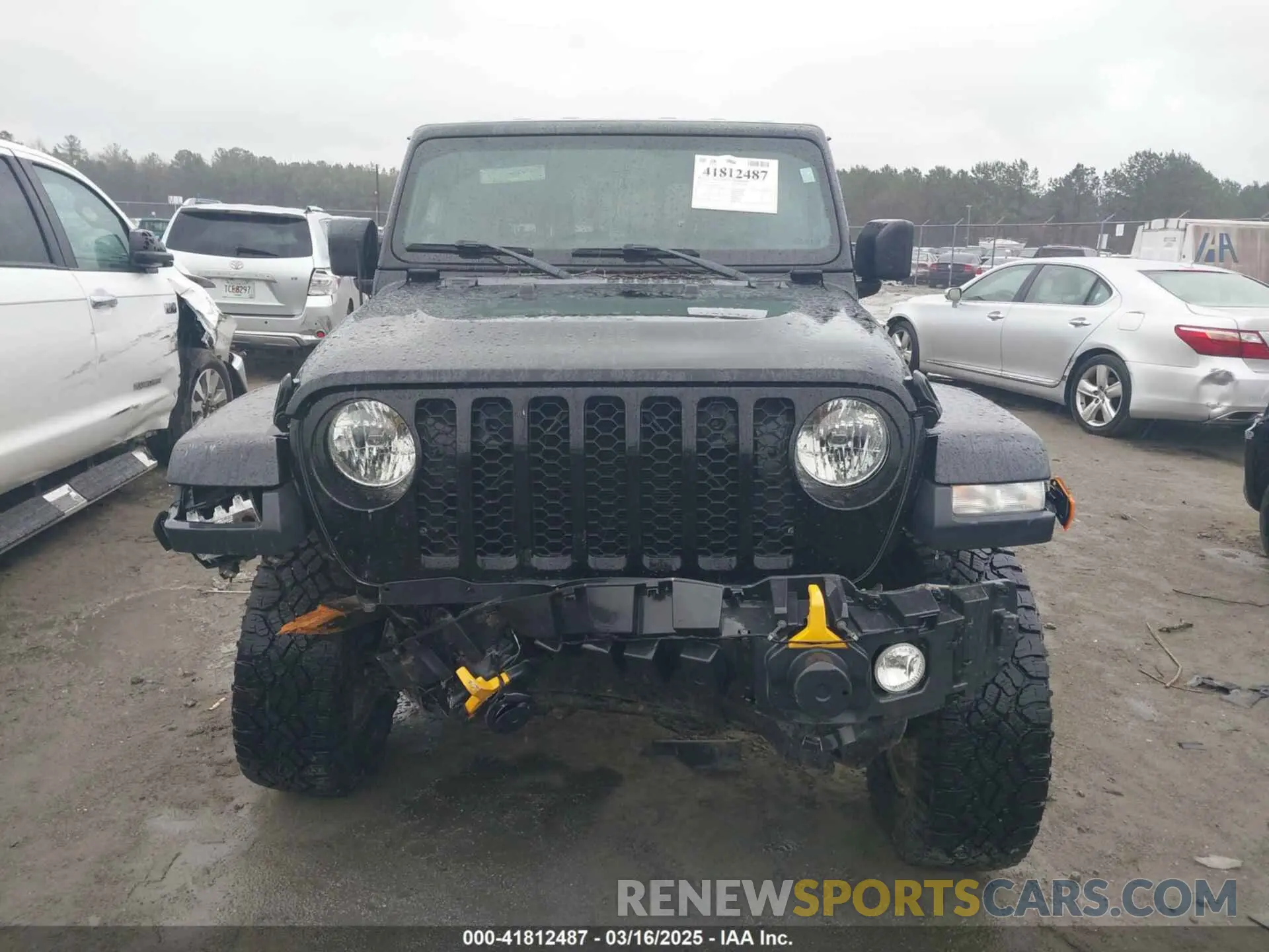 13 fotografías del automóvil dañado 1C6HJTAG8LL180092 JEEP GLADIATOR 2020