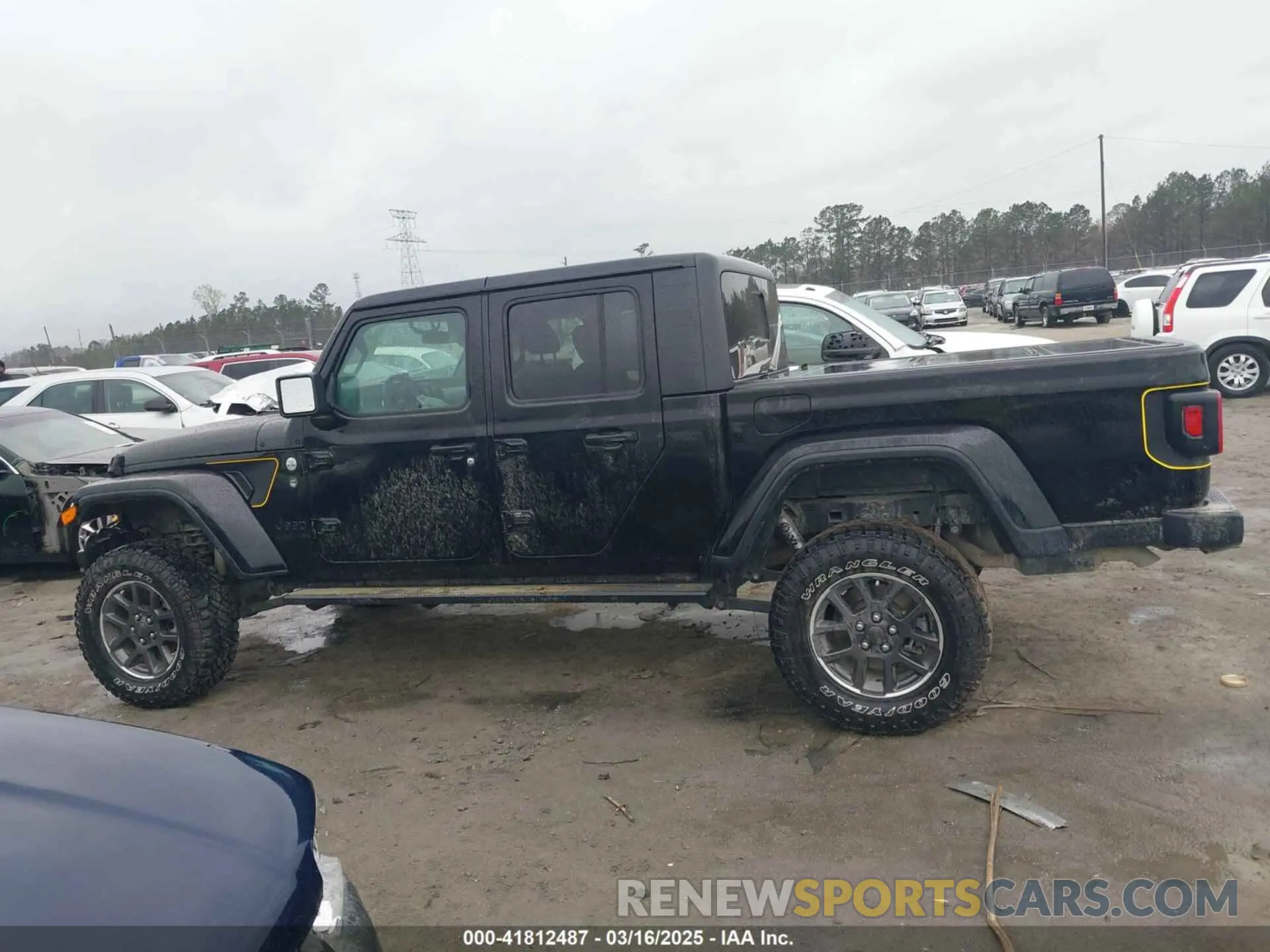 15 fotografías del automóvil dañado 1C6HJTAG8LL180092 JEEP GLADIATOR 2020