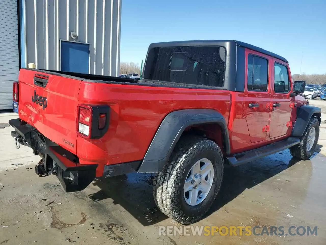 3 fotografías del automóvil dañado 1C6HJTAG8LL215147 JEEP GLADIATOR 2020