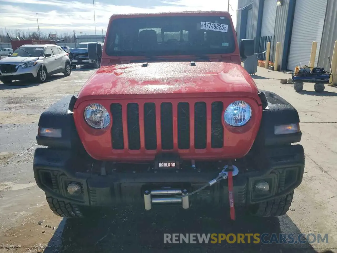 5 fotografías del automóvil dañado 1C6HJTAG8LL215147 JEEP GLADIATOR 2020