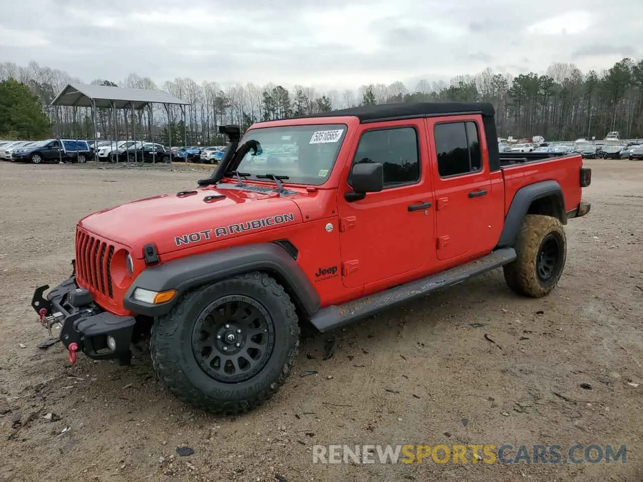 1 fotografías del automóvil dañado 1C6HJTAGXLL101425 JEEP GLADIATOR 2020