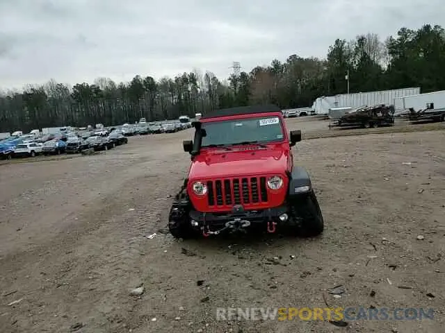 10 fotografías del automóvil dañado 1C6HJTAGXLL101425 JEEP GLADIATOR 2020