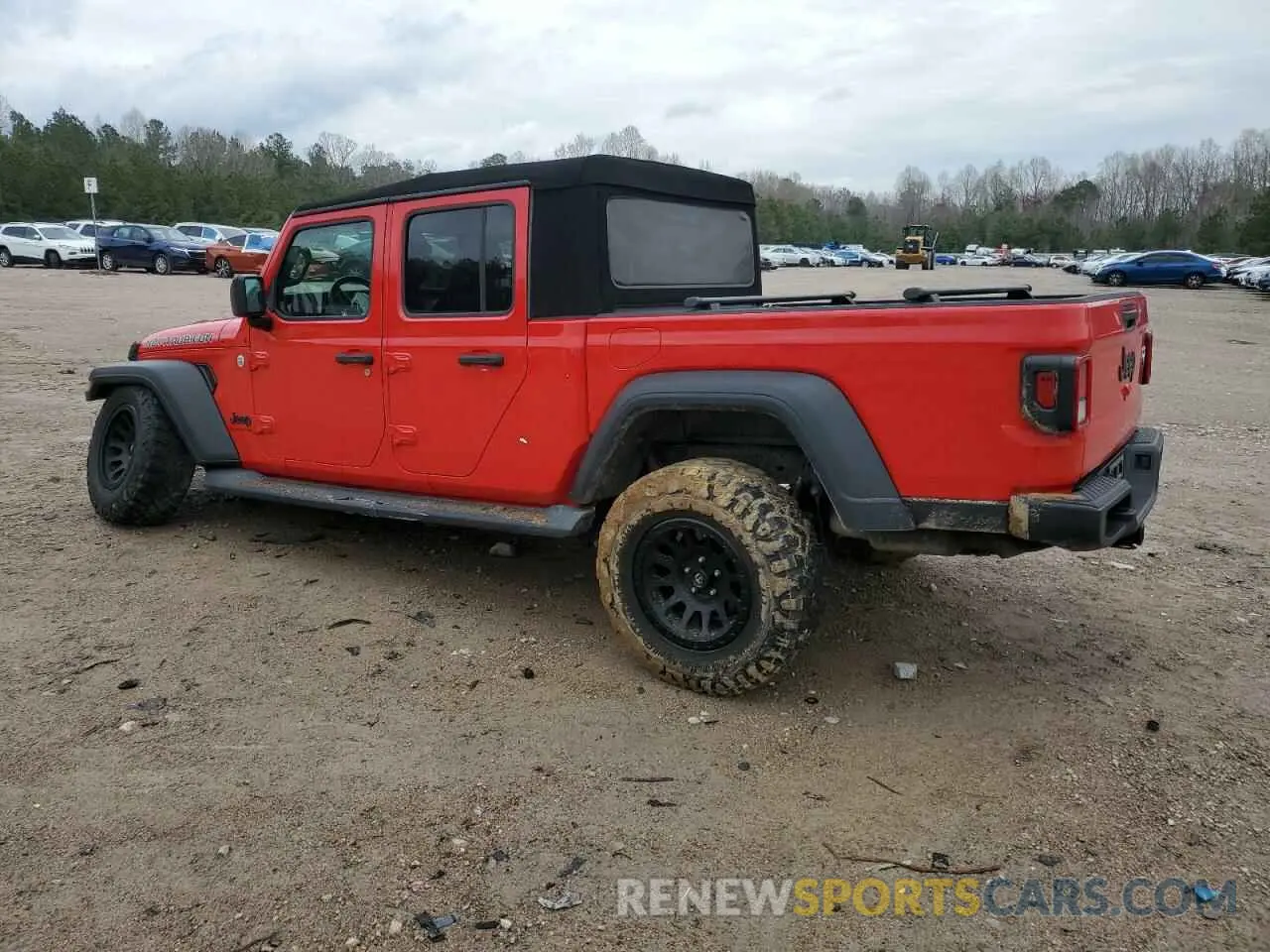 2 fotografías del automóvil dañado 1C6HJTAGXLL101425 JEEP GLADIATOR 2020