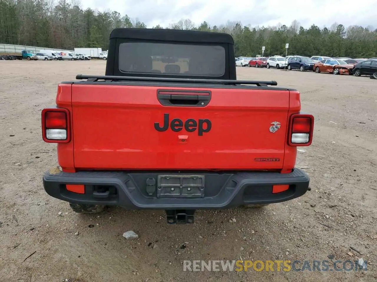 6 fotografías del automóvil dañado 1C6HJTAGXLL101425 JEEP GLADIATOR 2020