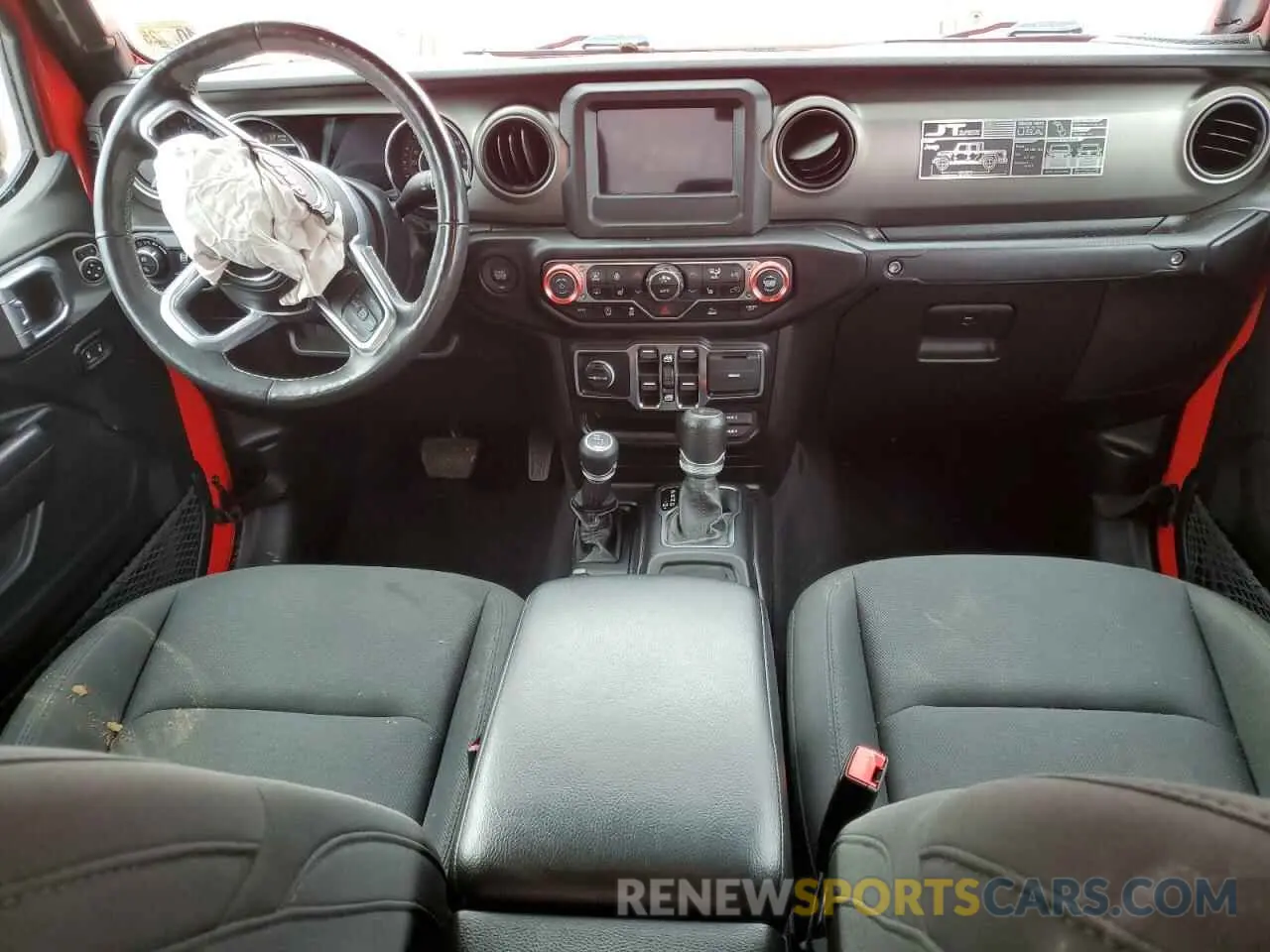 8 fotografías del automóvil dañado 1C6HJTAGXLL101425 JEEP GLADIATOR 2020