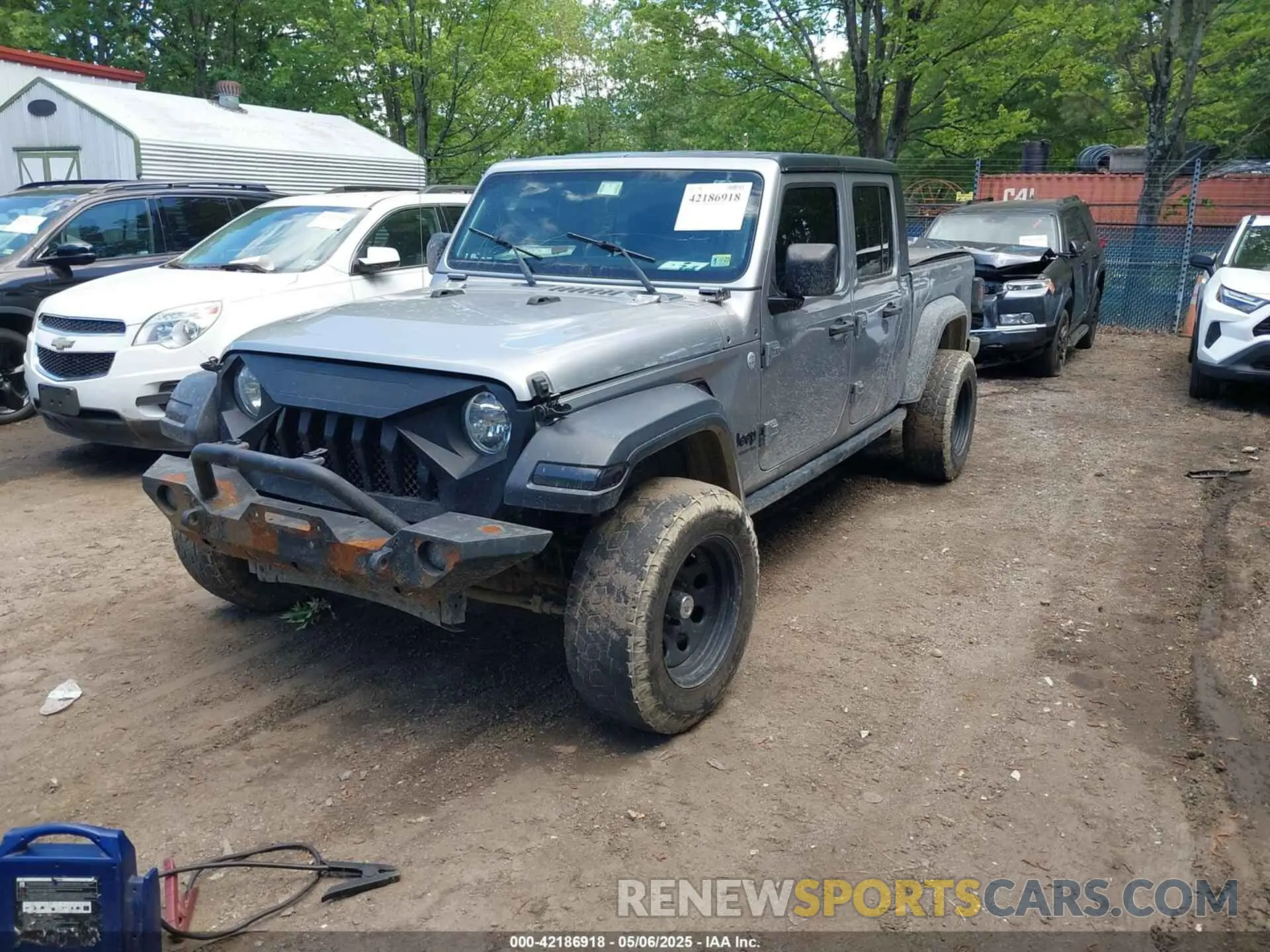 2 fotografías del automóvil dañado 1C6HJTAGXLL199209 JEEP GLADIATOR 2020