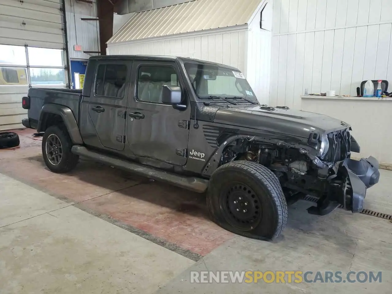 4 fotografías del automóvil dañado 1C6HJTFG0LL217127 JEEP GLADIATOR 2020