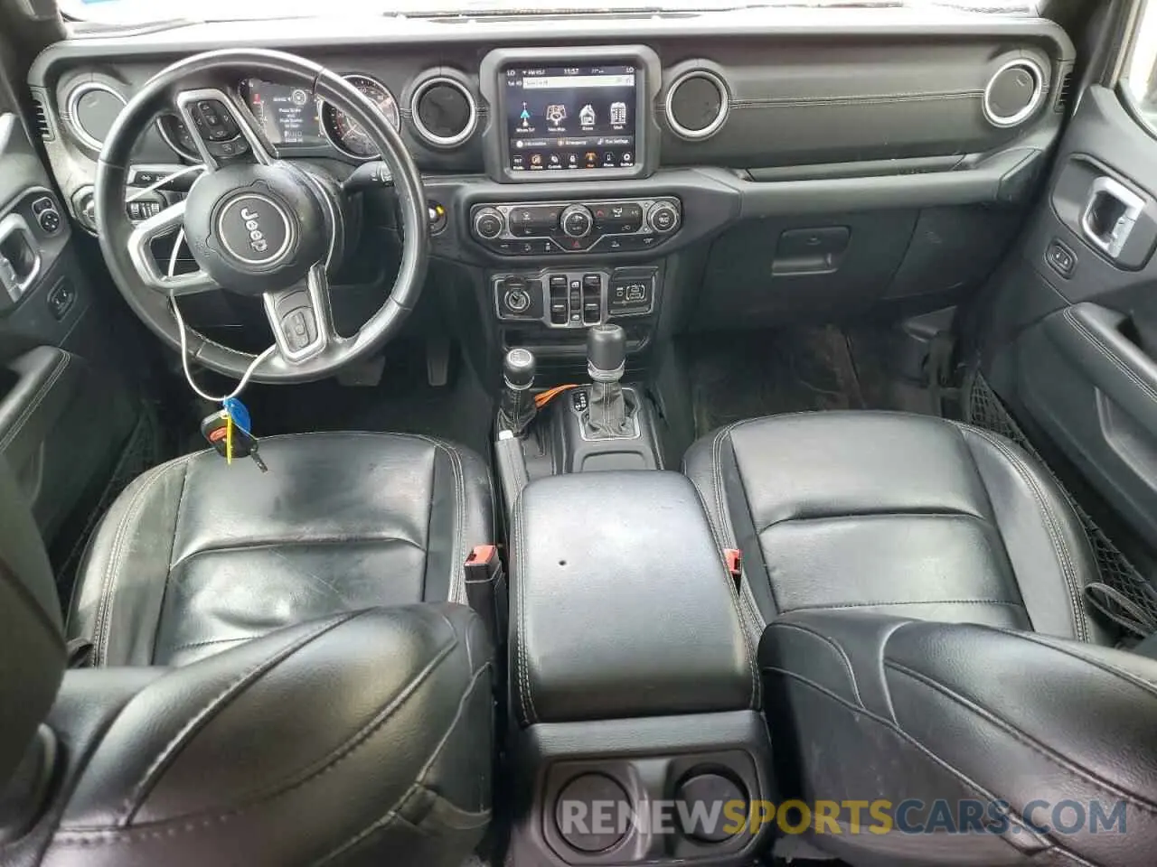 8 fotografías del automóvil dañado 1C6HJTFG0LL217127 JEEP GLADIATOR 2020