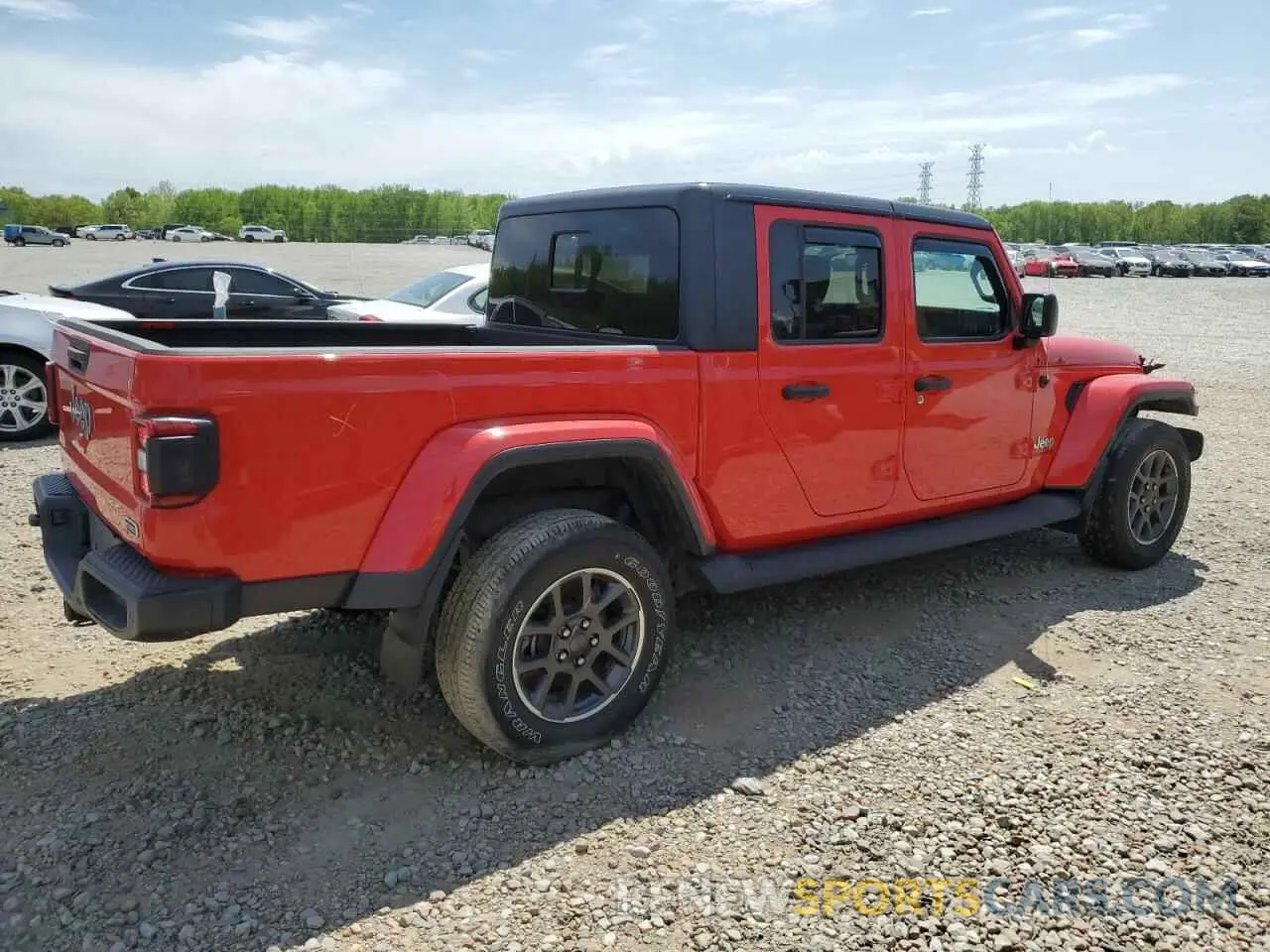 3 fotografías del automóvil dañado 1C6HJTFG1LL198586 JEEP GLADIATOR 2020