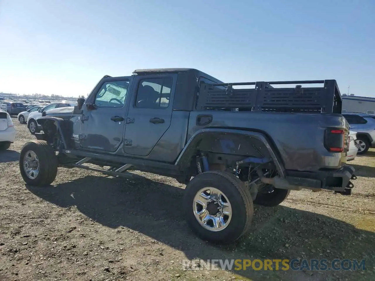 2 fotografías del automóvil dañado 1C6HJTFG5LL131960 JEEP GLADIATOR 2020