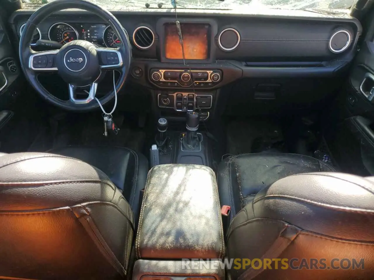 8 fotografías del automóvil dañado 1C6HJTFG5LL131960 JEEP GLADIATOR 2020