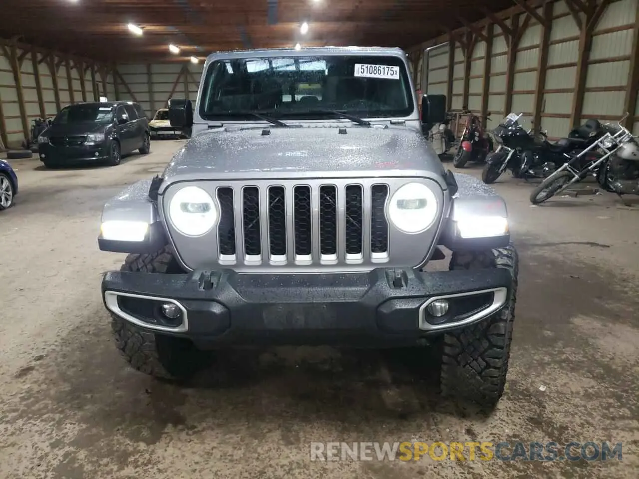 5 fotografías del automóvil dañado 1C6HJTFG6LL117517 JEEP GLADIATOR 2020