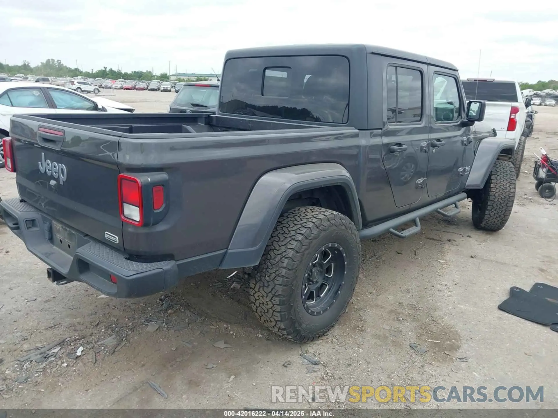 4 fotografías del automóvil dañado 1C6HJTFG8LL166086 JEEP GLADIATOR 2020