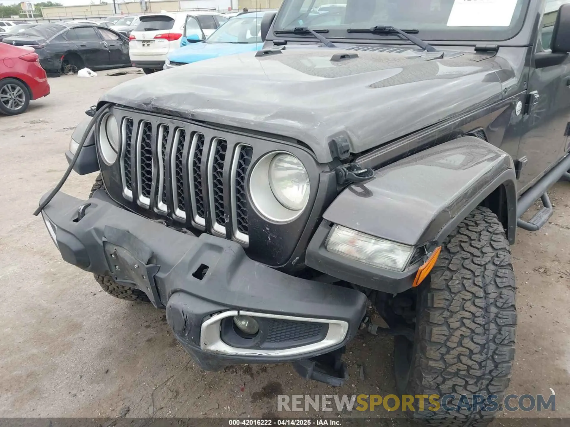 6 fotografías del automóvil dañado 1C6HJTFG8LL166086 JEEP GLADIATOR 2020