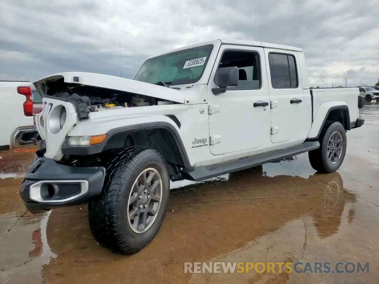 1 fotografías del automóvil dañado 1C6HJTFG8LL180005 JEEP GLADIATOR 2020
