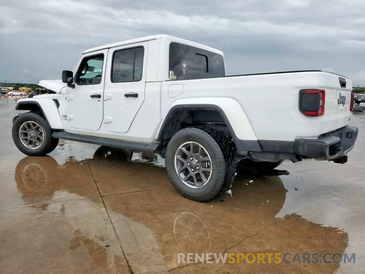2 fotografías del automóvil dañado 1C6HJTFG8LL180005 JEEP GLADIATOR 2020