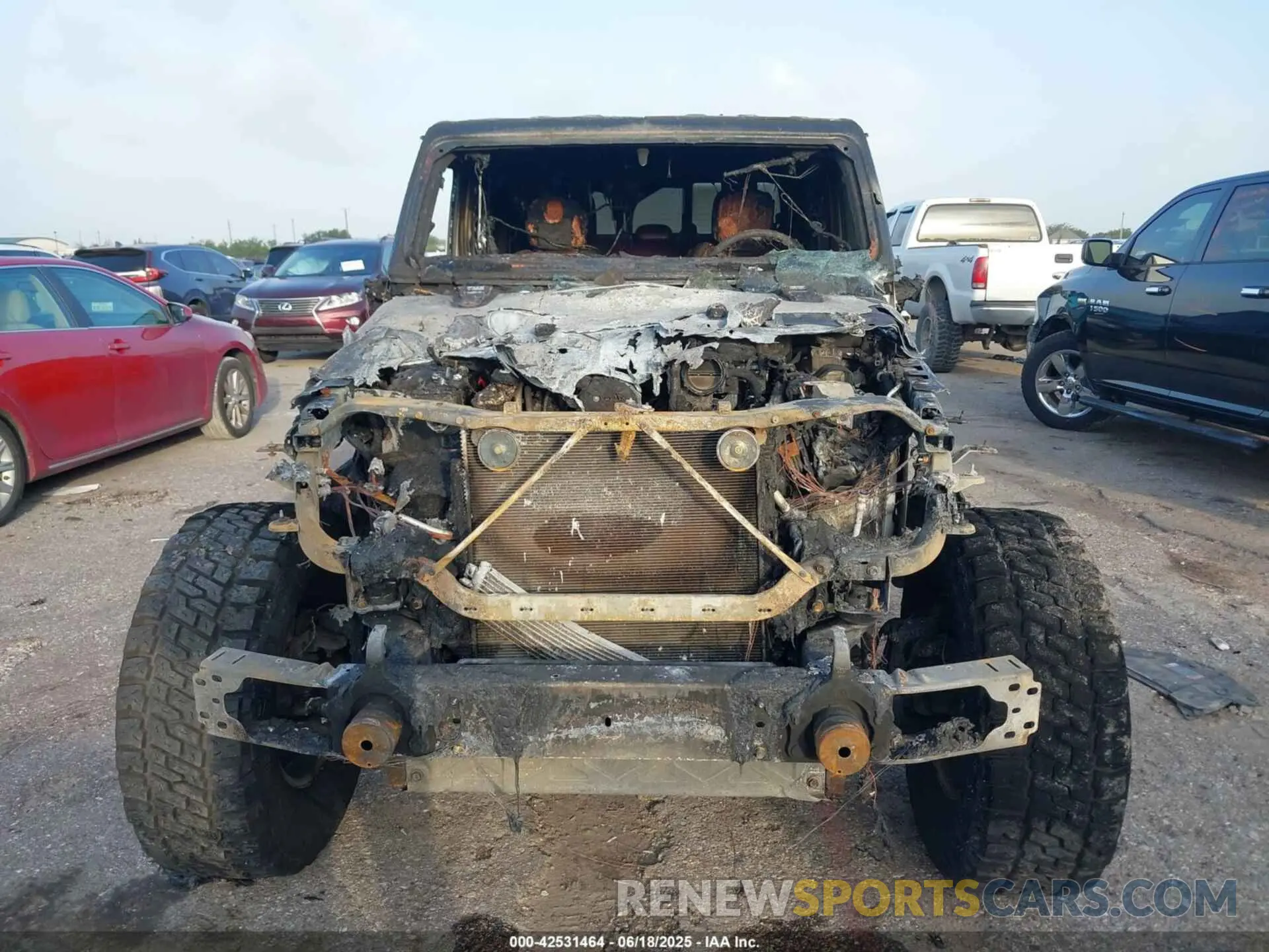 6 fotografías del automóvil dañado 1C6JJTAG2LL181191 JEEP GLADIATOR 2020
