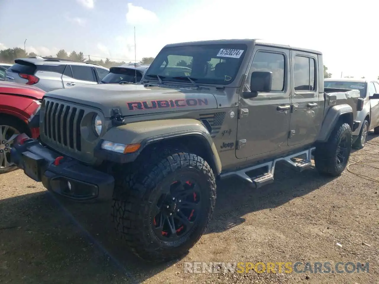 1 fotografías del automóvil dañado 1C6JJTAG4LL216314 JEEP GLADIATOR 2020
