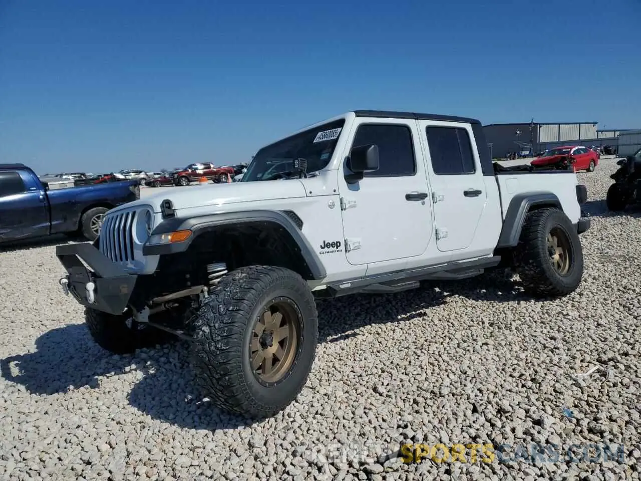 1 fotografías del automóvil dañado 1C6JJTAG5LL116366 JEEP GLADIATOR 2020