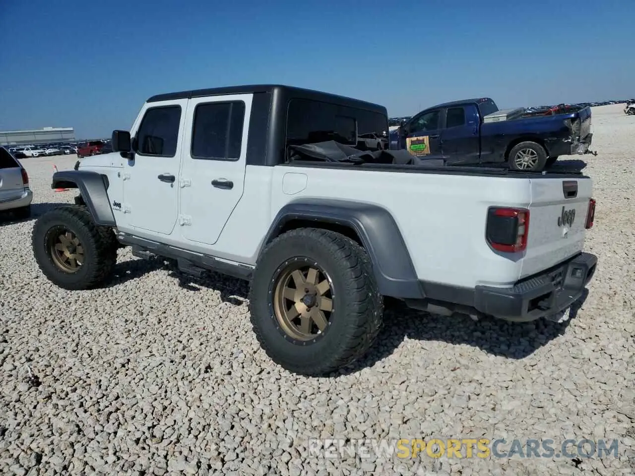 2 fotografías del automóvil dañado 1C6JJTAG5LL116366 JEEP GLADIATOR 2020