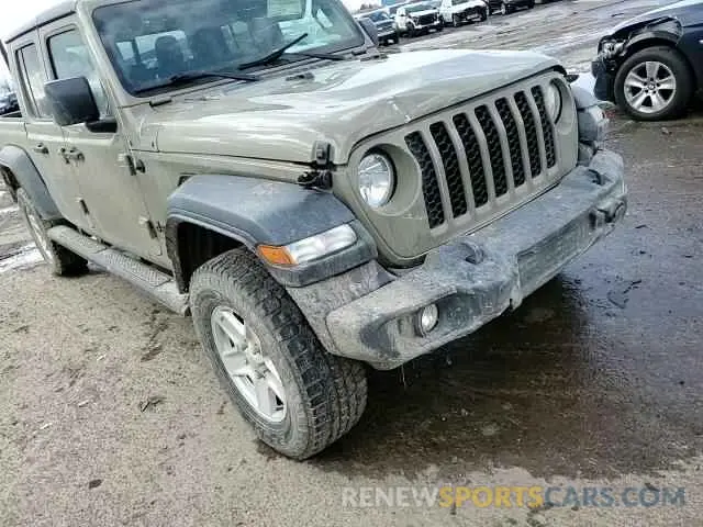 12 fotografías del automóvil dañado 1C6JJTAG5LL161436 JEEP GLADIATOR 2020