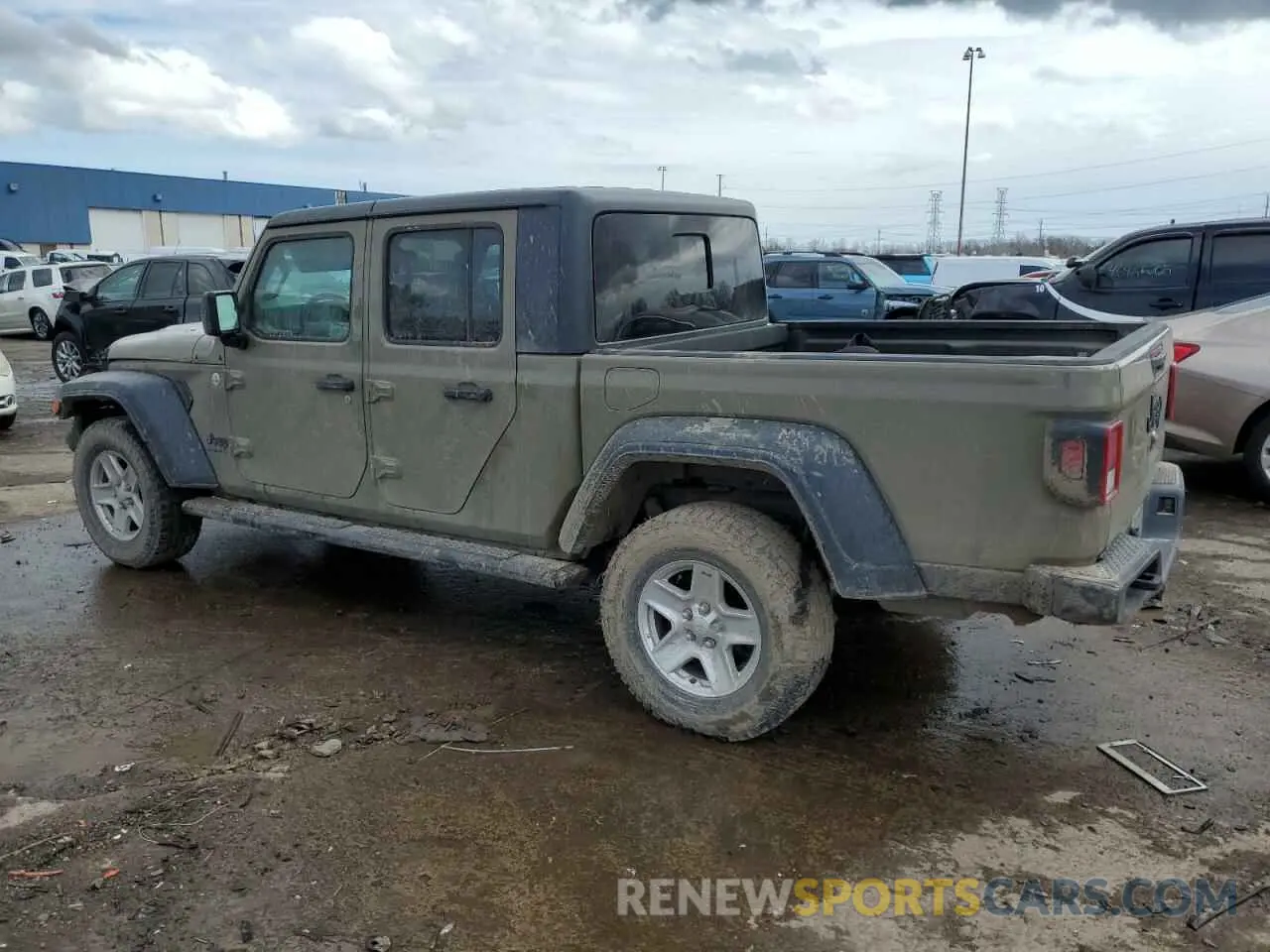 2 fotografías del automóvil dañado 1C6JJTAG5LL161436 JEEP GLADIATOR 2020