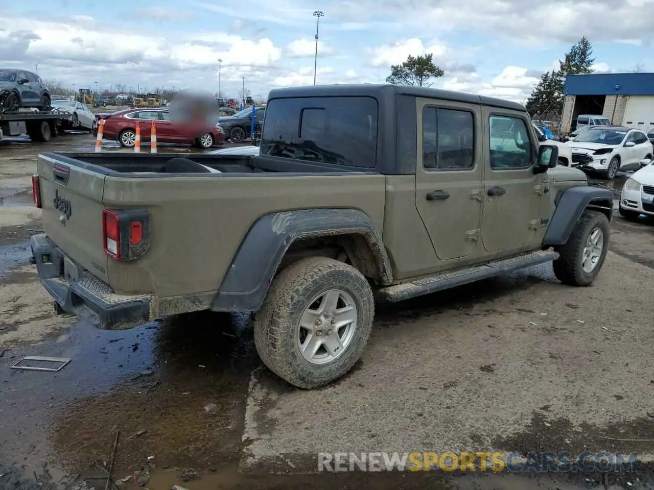 3 fotografías del automóvil dañado 1C6JJTAG5LL161436 JEEP GLADIATOR 2020