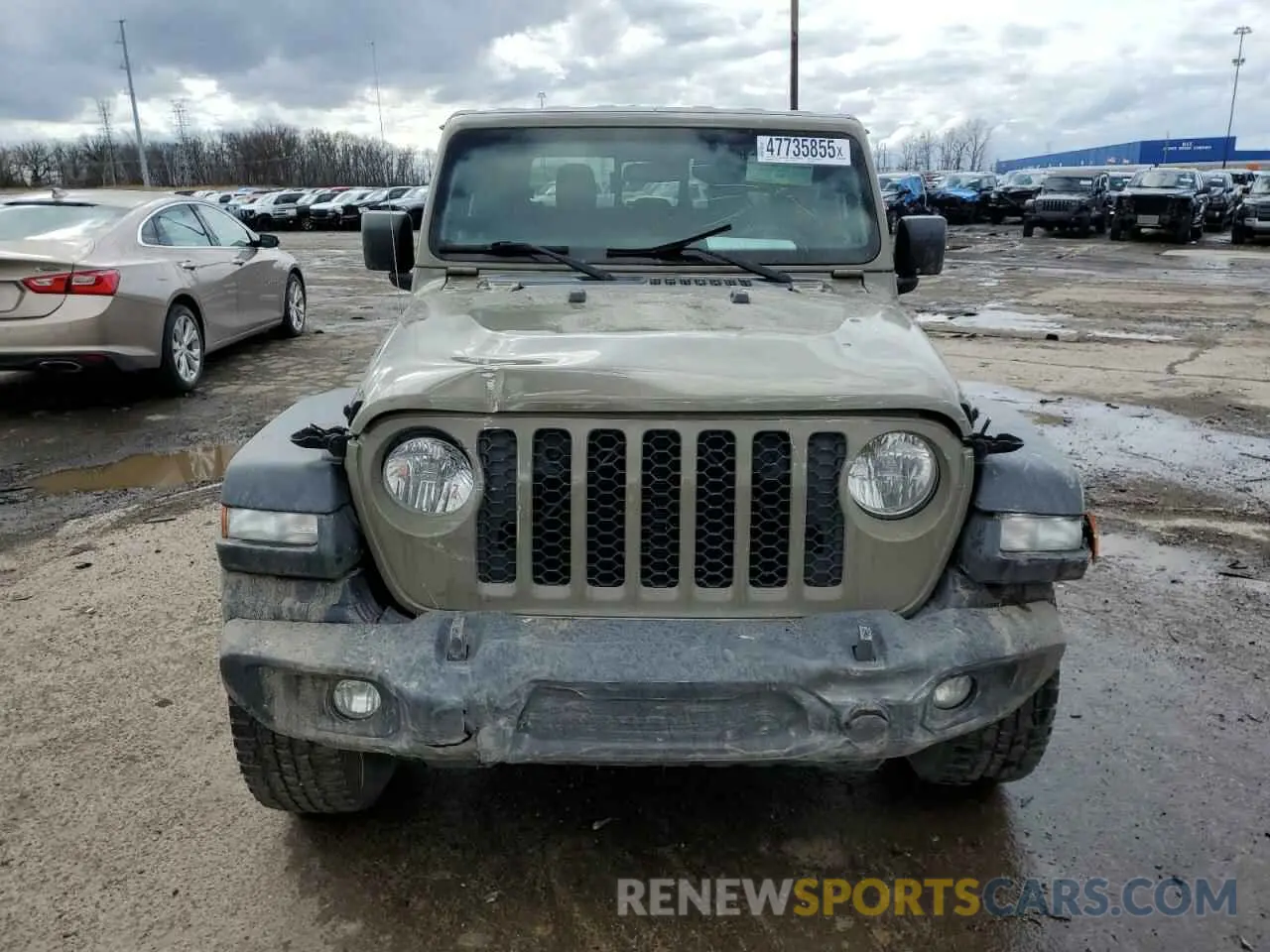 5 fotografías del automóvil dañado 1C6JJTAG5LL161436 JEEP GLADIATOR 2020