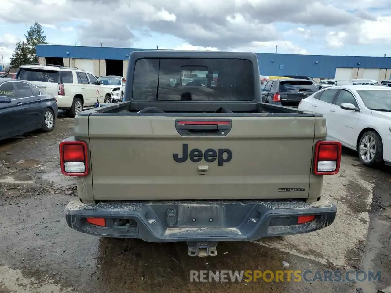6 fotografías del automóvil dañado 1C6JJTAG5LL161436 JEEP GLADIATOR 2020