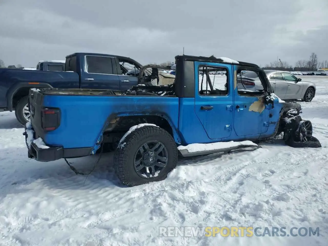 3 fotografías del automóvil dañado 1C6JJTAG6LL193103 JEEP GLADIATOR 2020