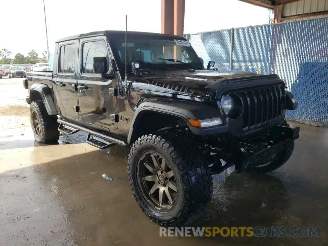 4 fotografías del automóvil dañado 1C6JJTAGXLL139755 JEEP GLADIATOR 2020