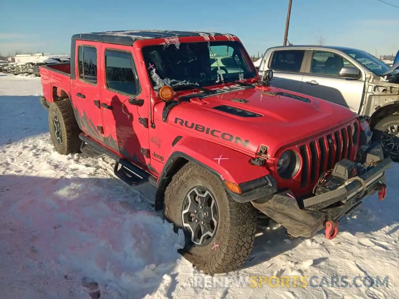 4 fotografías del automóvil dañado 1C6JJTBG0LL138631 JEEP GLADIATOR 2020