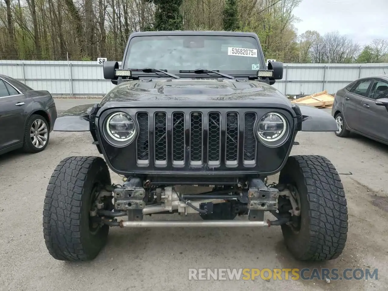 5 fotografías del automóvil dañado 1C6JJTBG0LL163075 JEEP GLADIATOR 2020