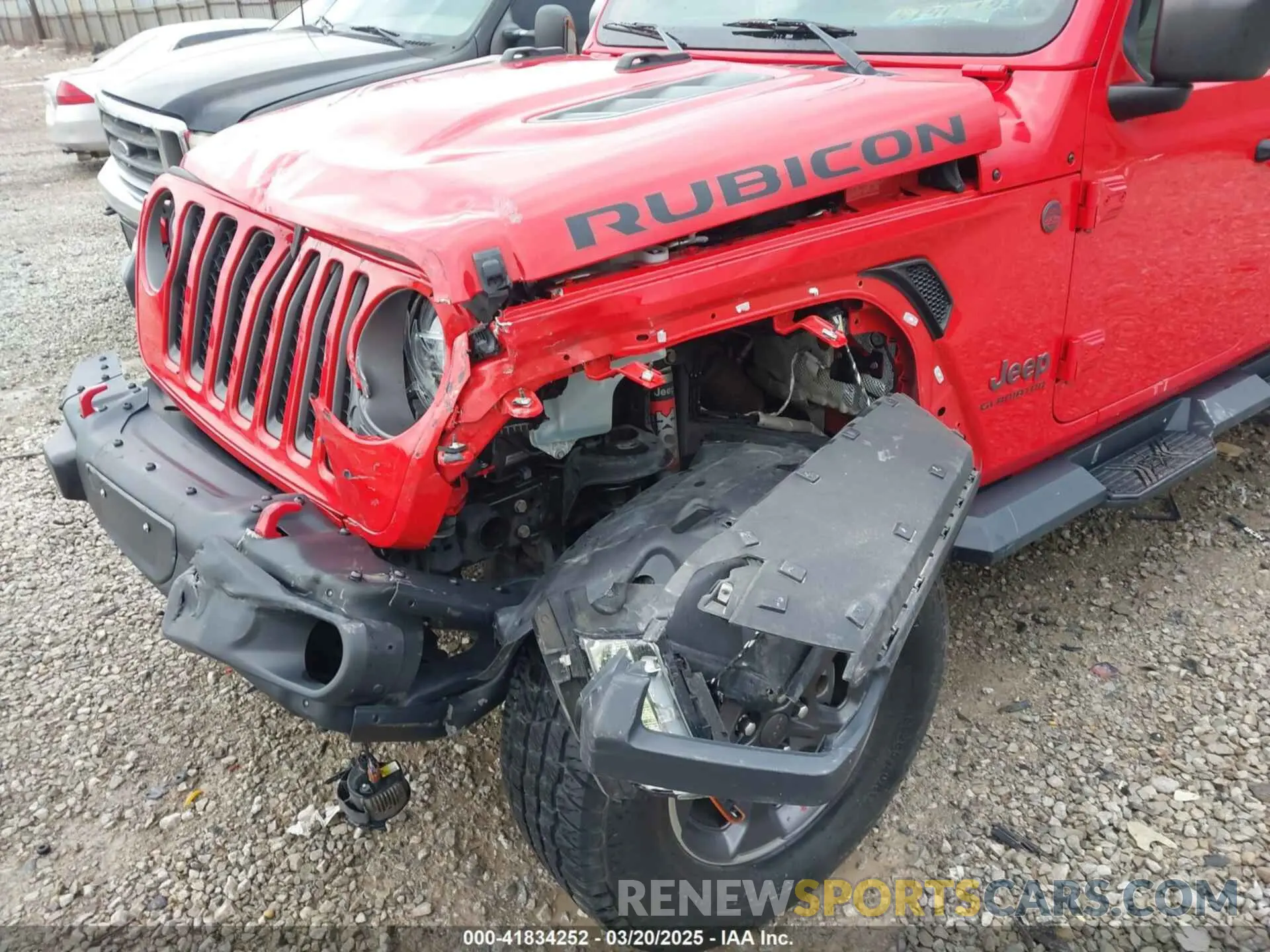 6 fotografías del automóvil dañado 1C6JJTBG1LL168379 JEEP GLADIATOR 2020