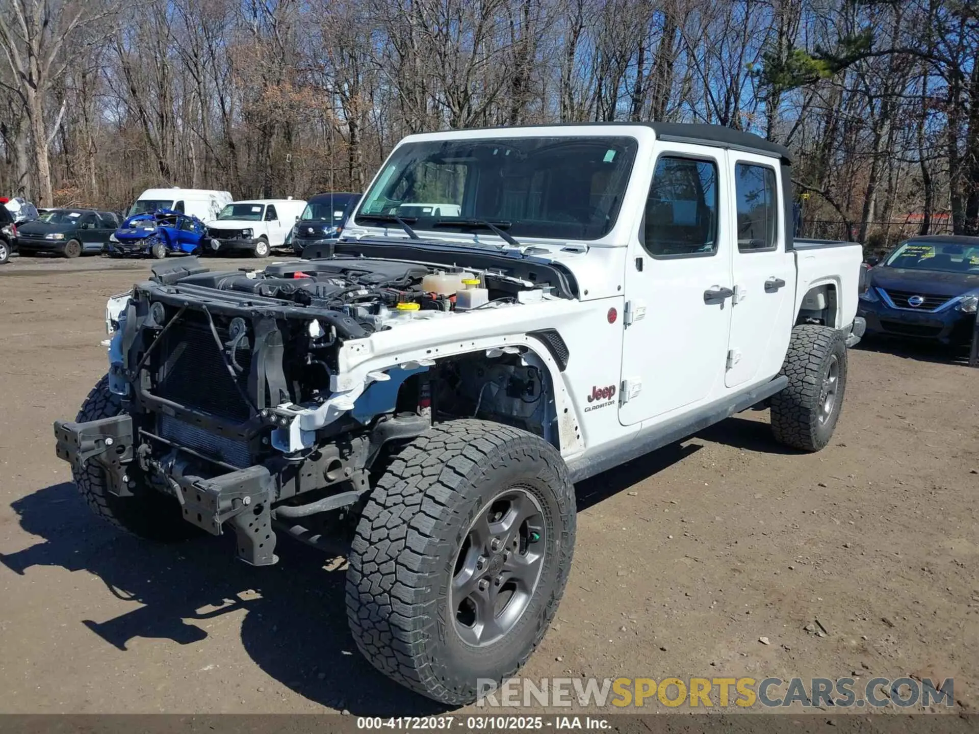6 fotografías del automóvil dañado 1C6JJTBG1LL181875 JEEP GLADIATOR 2020