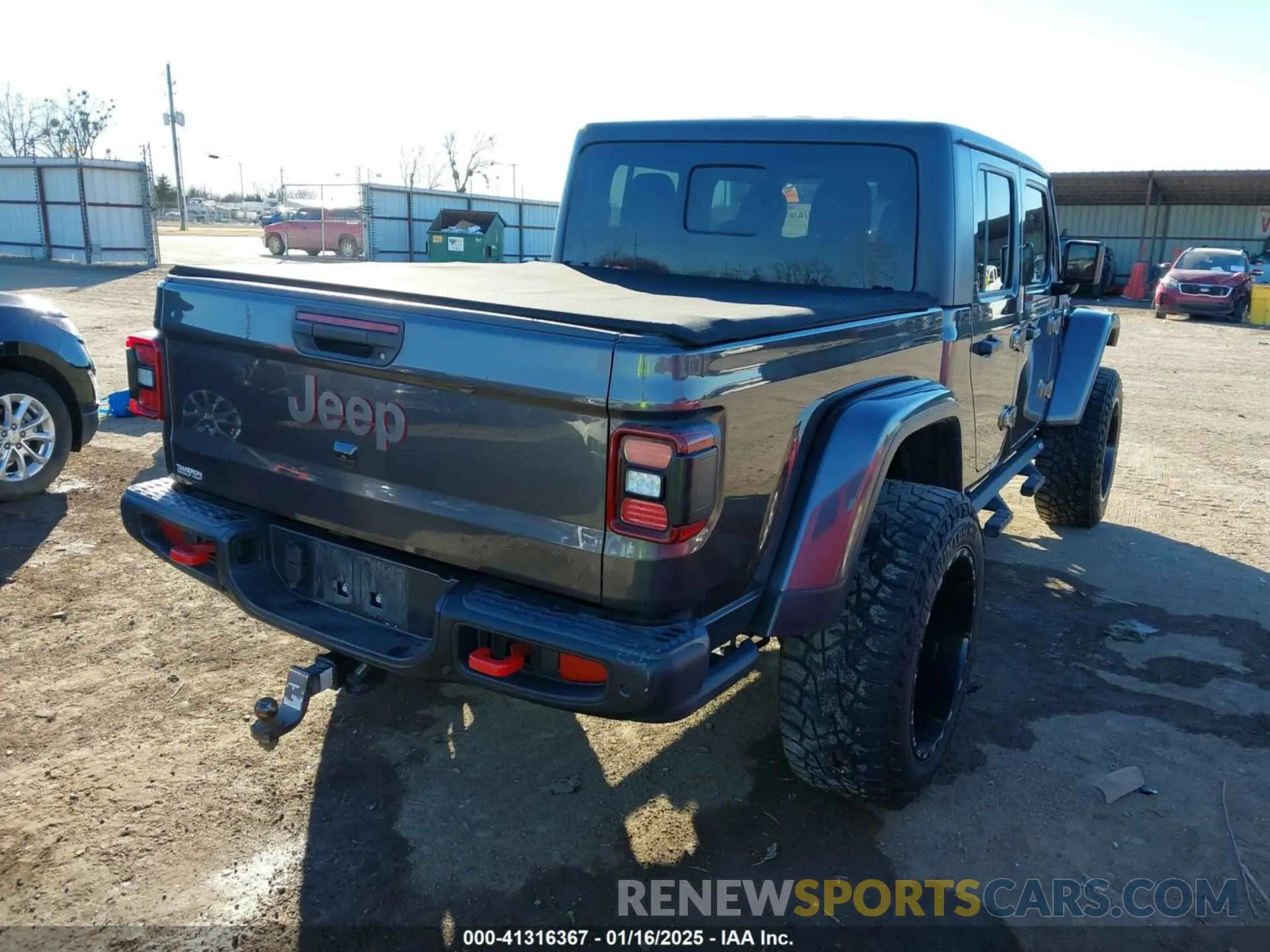 4 fotografías del automóvil dañado 1C6JJTBG5LL179188 JEEP GLADIATOR 2020