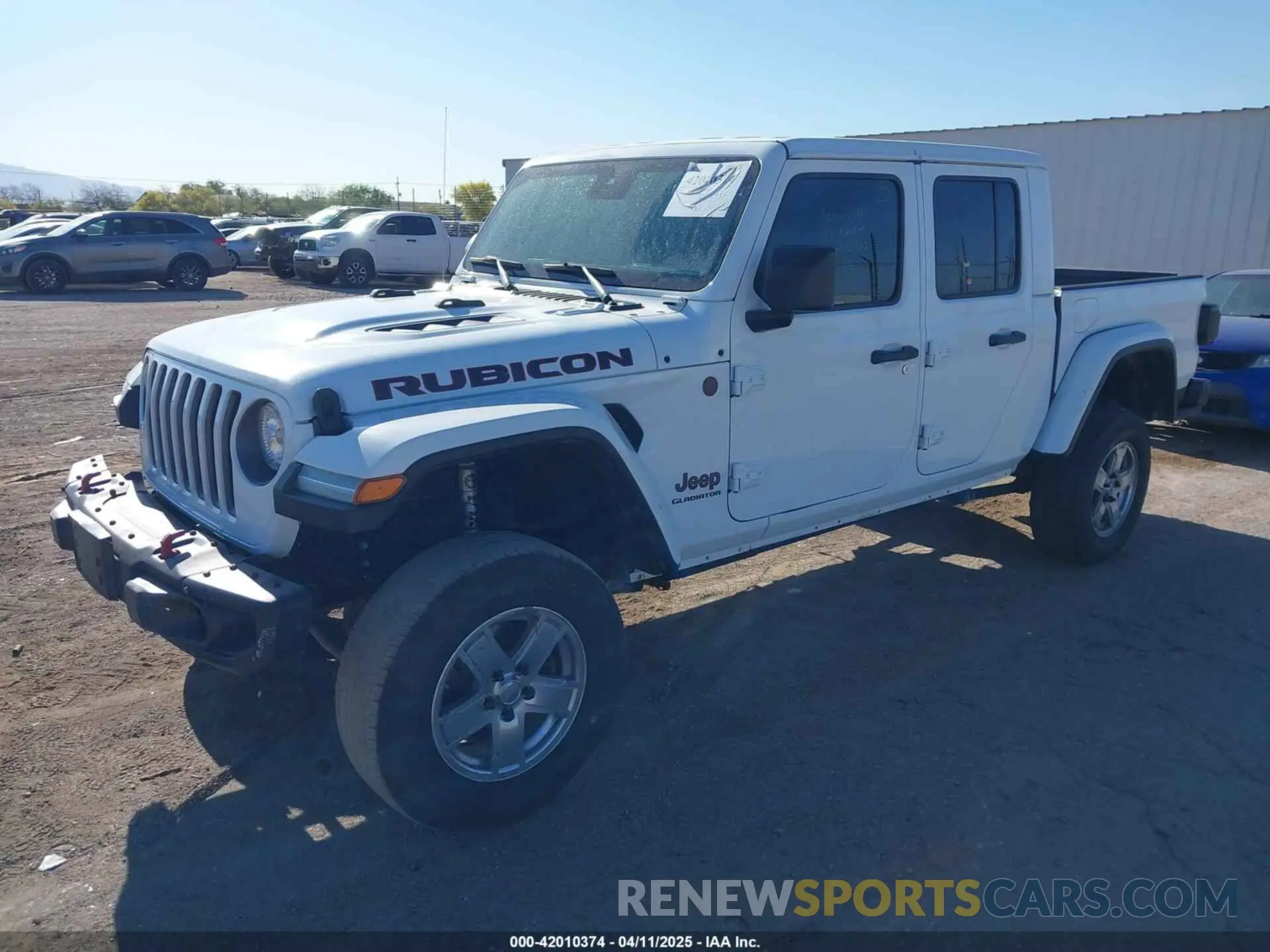 2 fotografías del automóvil dañado 1C6JJTBG6LL187235 JEEP GLADIATOR 2020