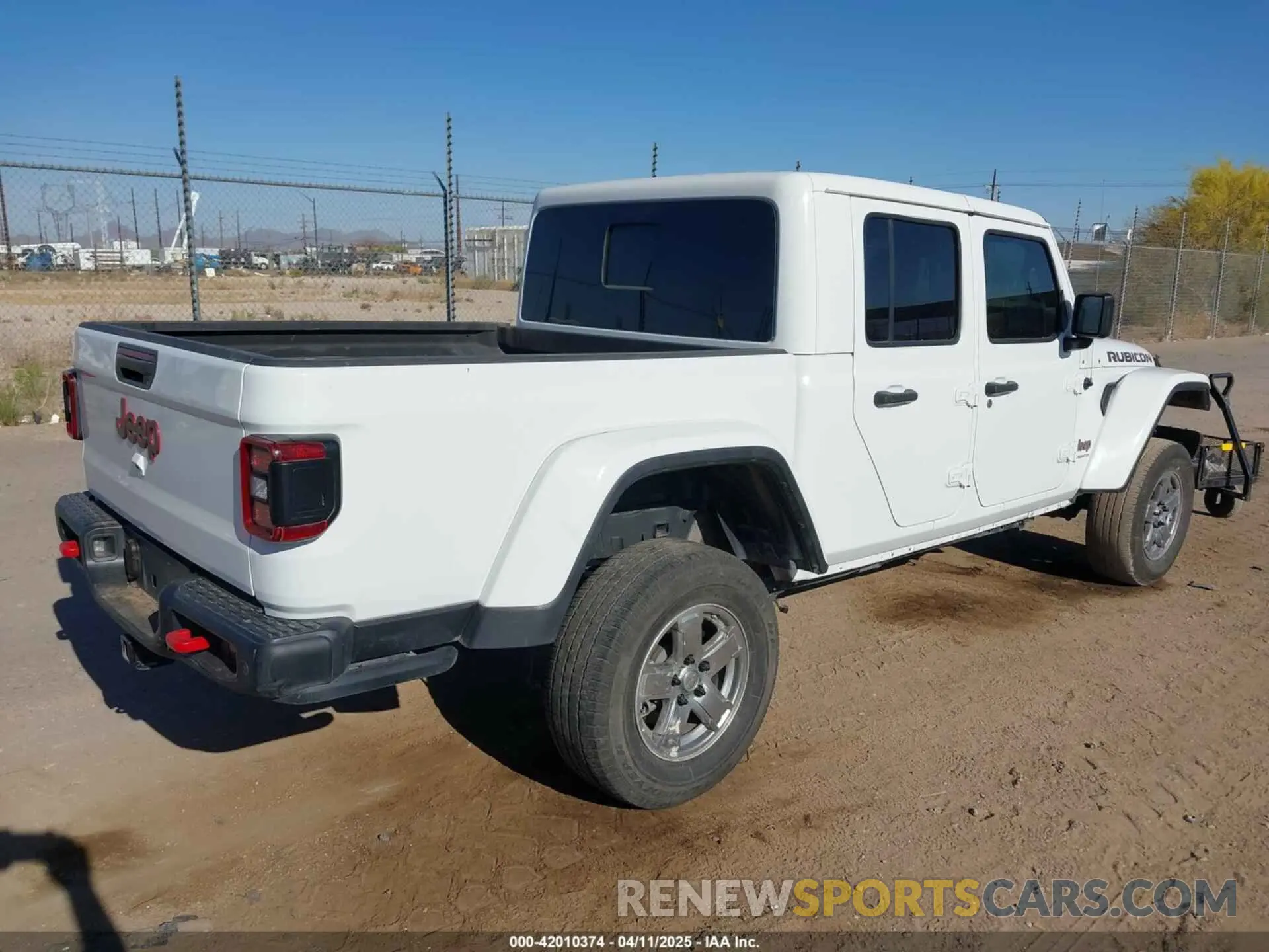 4 fotografías del automóvil dañado 1C6JJTBG6LL187235 JEEP GLADIATOR 2020