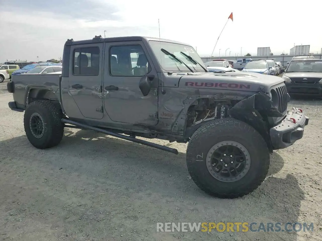 4 fotografías del automóvil dañado 1C6JJTBG6LL217883 JEEP GLADIATOR 2020