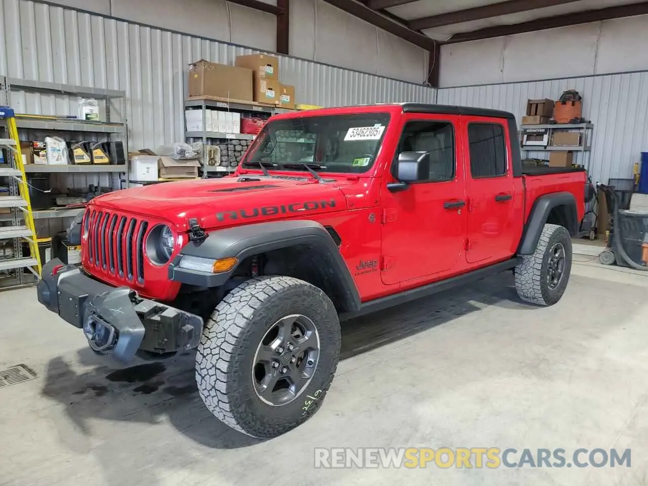 1 fotografías del automóvil dañado 1C6JJTBG8LL155550 JEEP GLADIATOR 2020